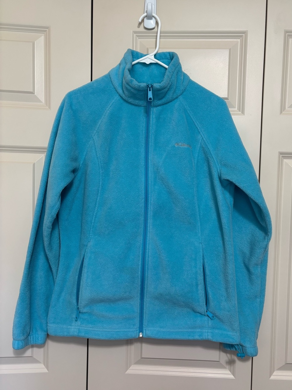 Columbia Bright Teal Fleece Jacket
